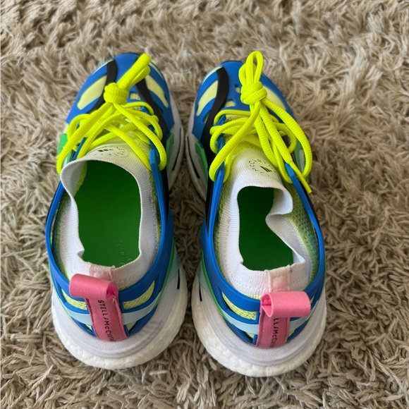 Stella McCartney Kids Blue and Yellow Sneakers - Picture 2 of 6
